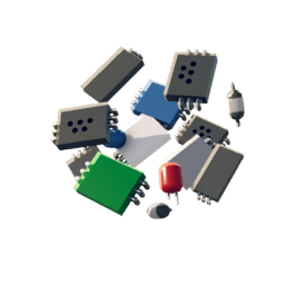 Pile of Electronic Components